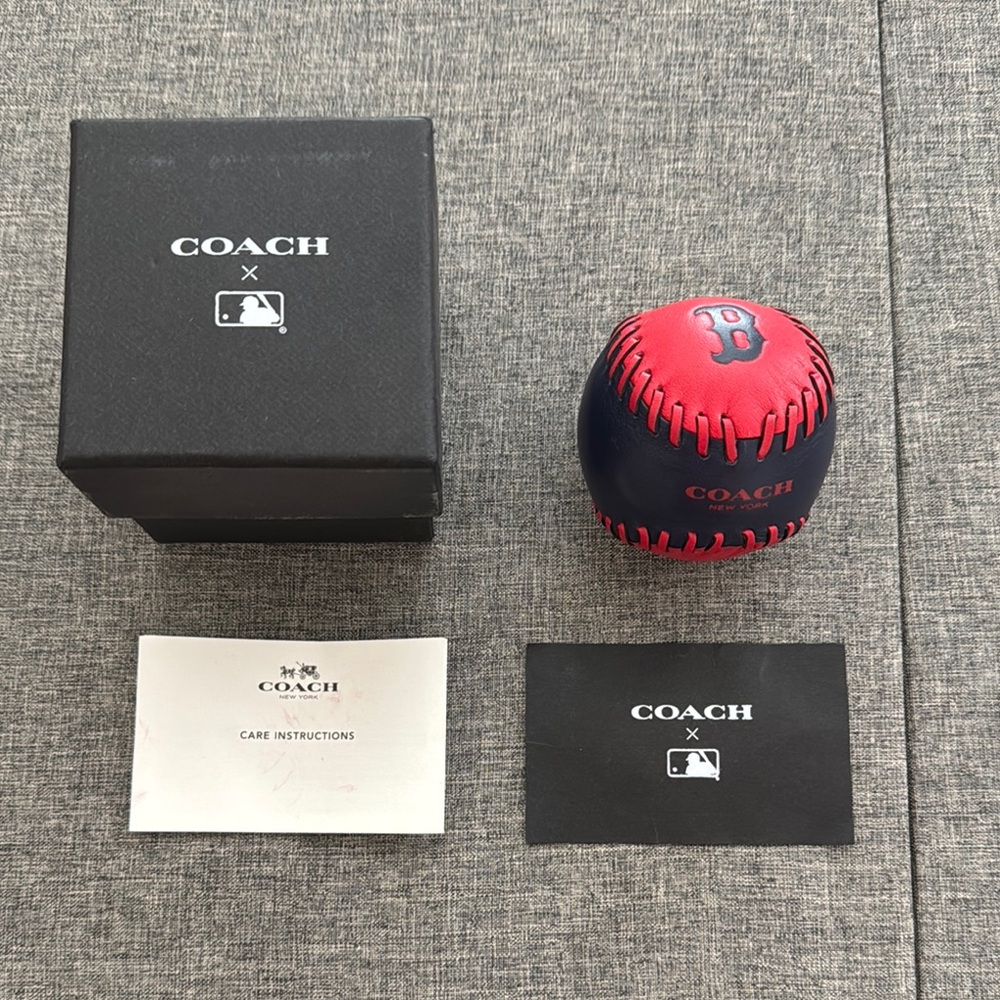 Coach x MLB Boston Redsox Paperweight